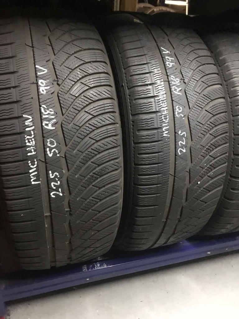 225 50 R18 99V MICHELIN WINTER M+S STUK PRIJS : 30€, Enlèvement, Utilisé, BMW