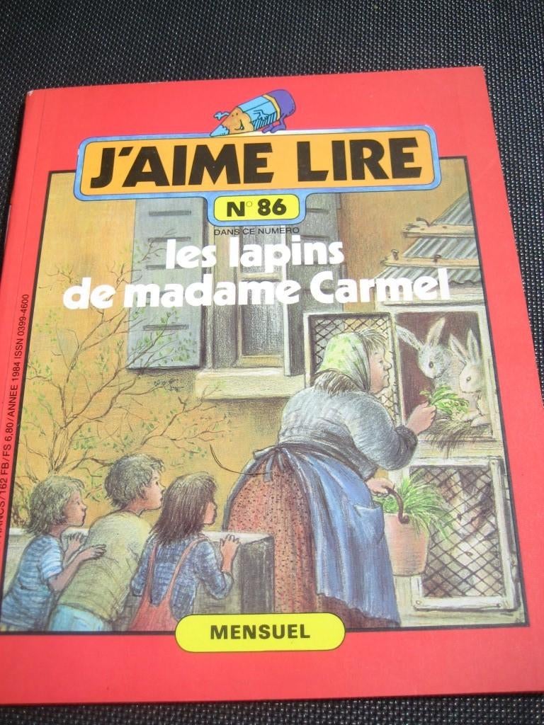 les lapins de madame Carmel - j'aime lire n86, Ophalen of Verzenden, Frans