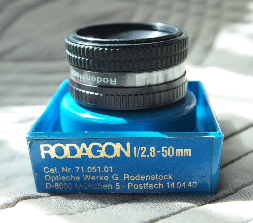 Rodenstock Rodagon f/2,8-50mm, Ophalen of Verzenden, Gebruikt