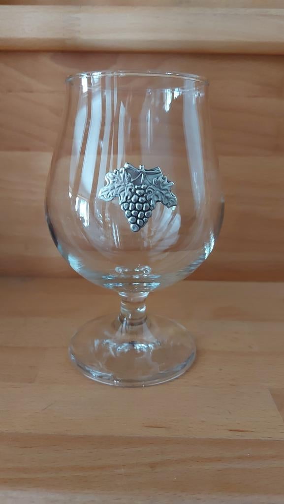 verre motif en étain, Collections, Enlèvement ou Envoi, Neuf