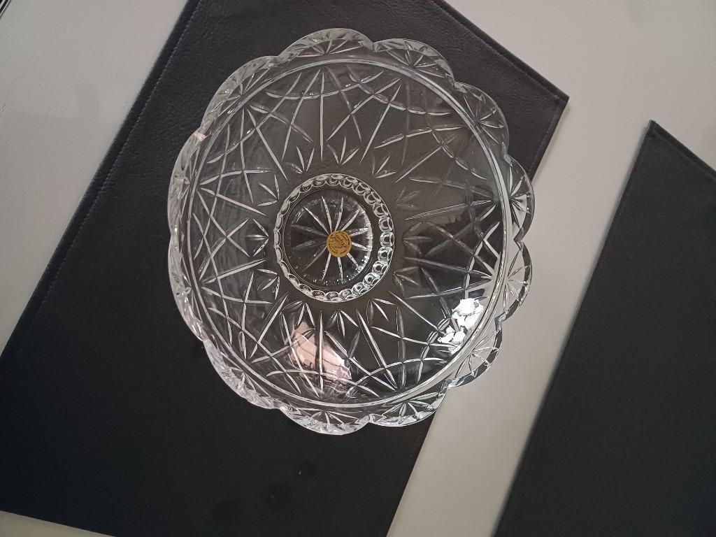 mooie kristallen kom, Antiek en Kunst, Ophalen