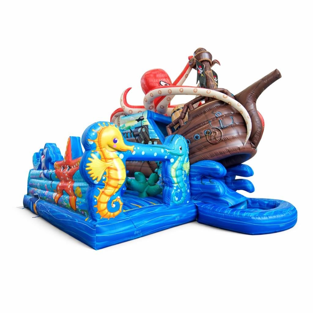 Nieuw springkasteel octopus attack, Hobby en Vrije tijd, Ophalen