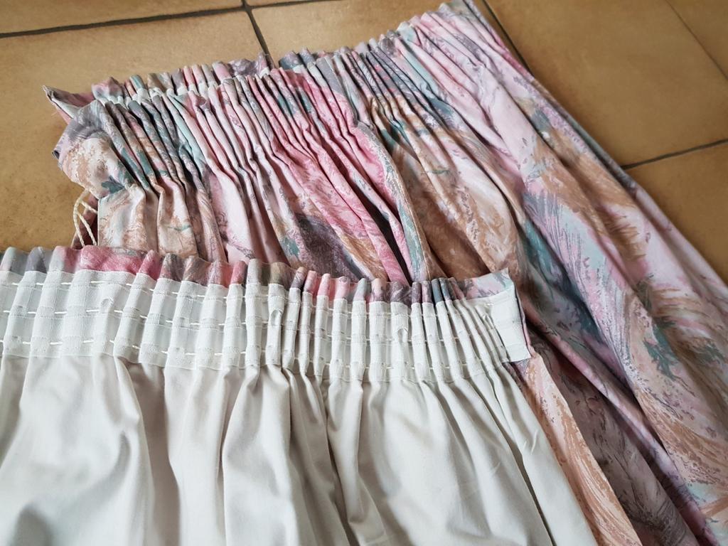 Set overgordijnen gevoerd; B1,25m H1,30, Enlèvement ou Envoi, Autres couleurs, 100 à 150 cm, 100 à 150 cm