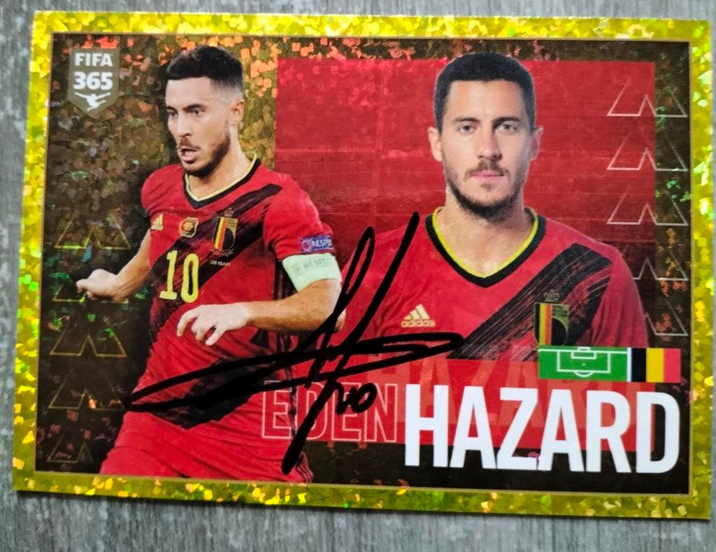 Eden Hazard Panini met handtekeningsticker, Ophalen of Verzenden, Nieuw