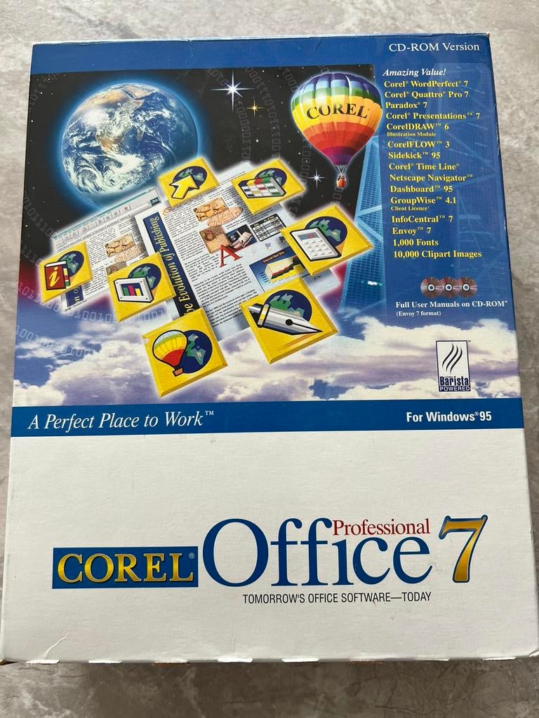 Forfait Corel Office 7, Enlèvement ou Envoi, Comme neuf, Logiciel