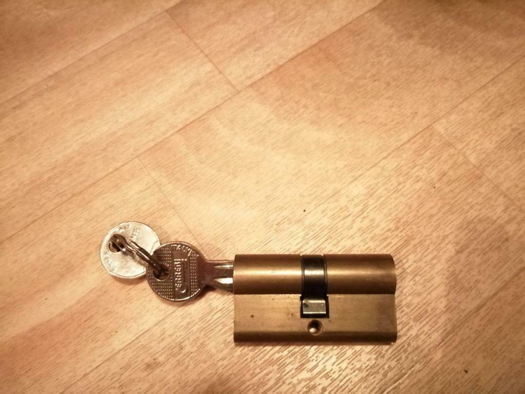 Deurcylinder/ deurslot, Ophalen, Zo goed als nieuw, Slot