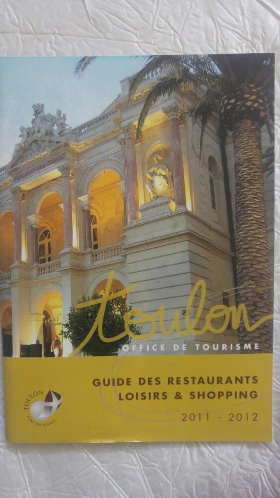 Revu pub guide touristique toulon 2011 2012, Livres, Enlèvement ou Envoi, Comme neuf