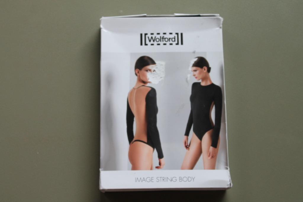 Perfecte staat Wolford Image String Body mt S, Kleding | Dames, Wolford, Verzenden, Zwart, Body of Korset