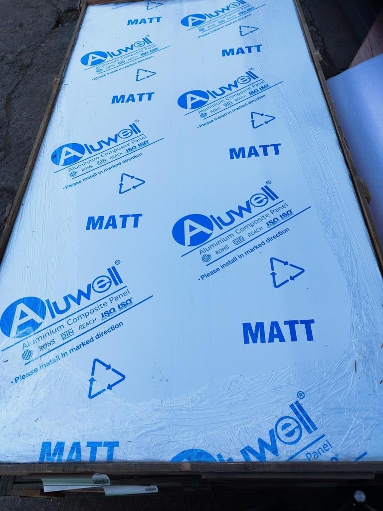 Aluminium composiet platen - ACP - Dibond - Dilite - Alubond, Dieren en Toebehoren, Vogels | Hokken en Kooien, Nieuw, Aluminium