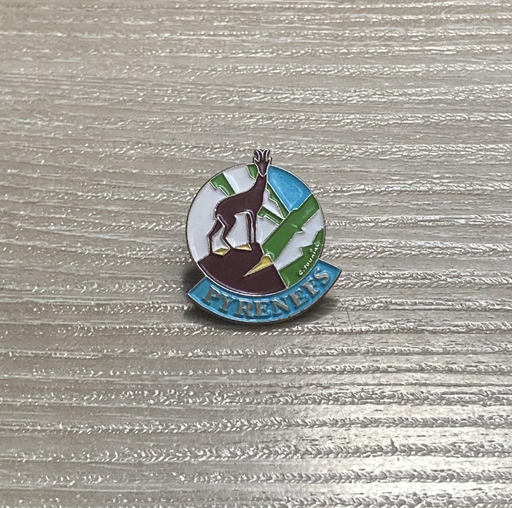 PIN - PYRENEES - PYRENEEËN - FRANCE - FRANKRIJK, Verzenden, Gebruikt, Stad of Land, Speldje of Pin