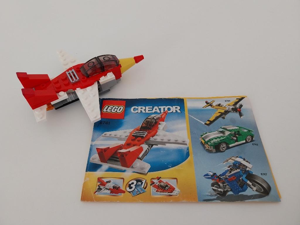 Lego Creator vliegtuigen 6741, Ophalen, Gebruikt, Complete set, Lego