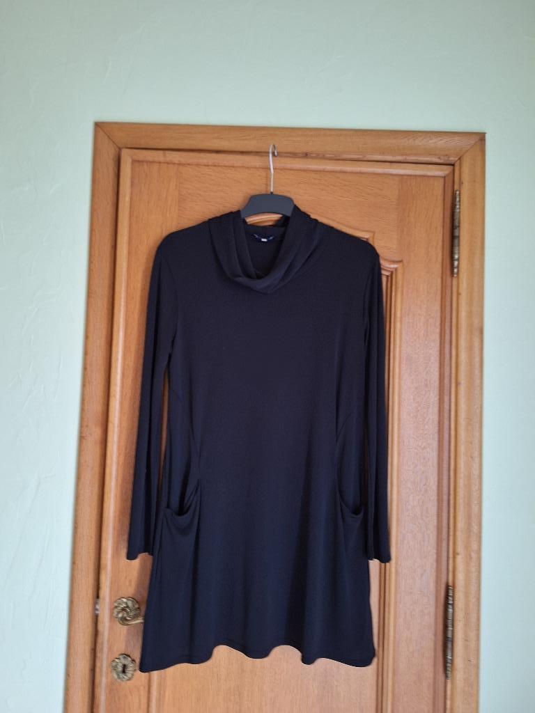 robe noire - taille 42 - "rhétorique", Enlèvement ou Envoi, Rhétorique, Longueur genou, Noir