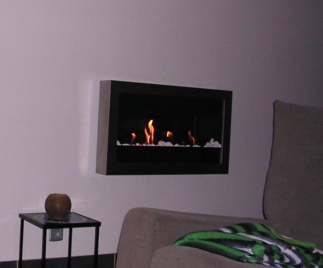 Vuurhaard bio ethanol, Huis en Inrichting, Haarden, Ophalen, Gebruikt, Hangende haard, Overige soorten