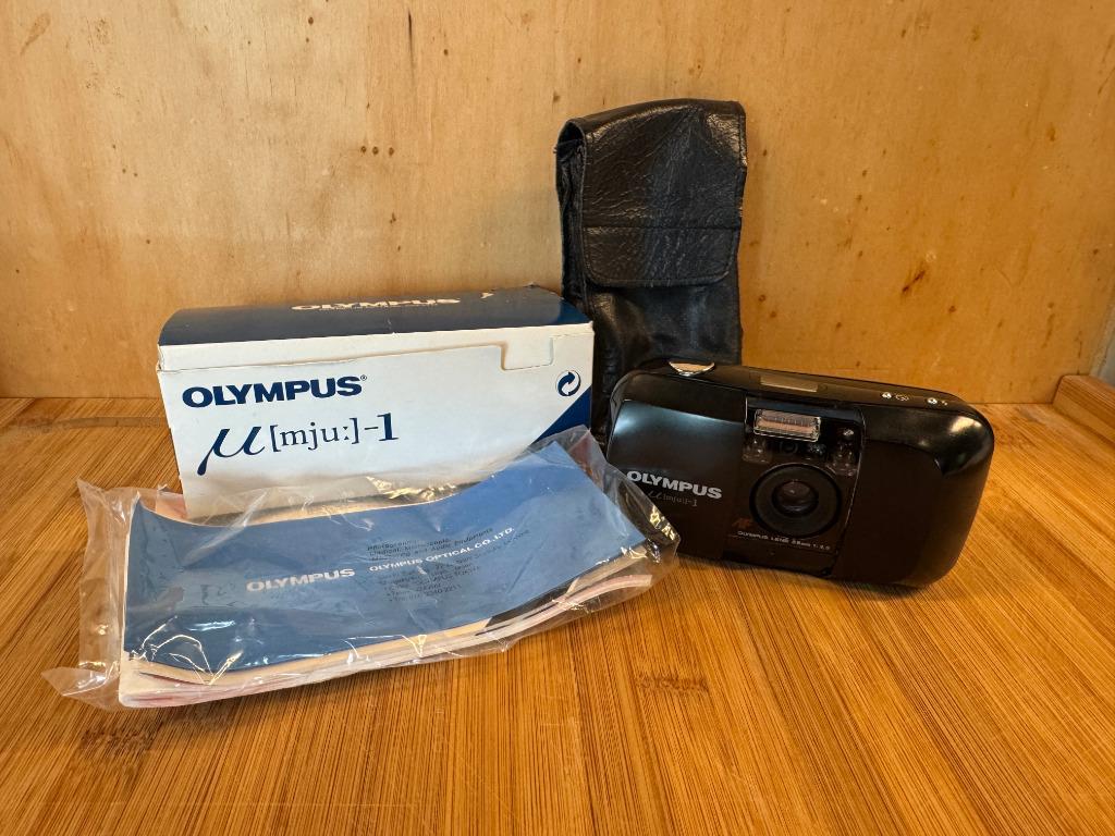 Olympus Mju I (boxed, perfecte staat), Audio, Tv en Foto, Ophalen of Verzenden, Zo goed als nieuw, Compact, Olympus