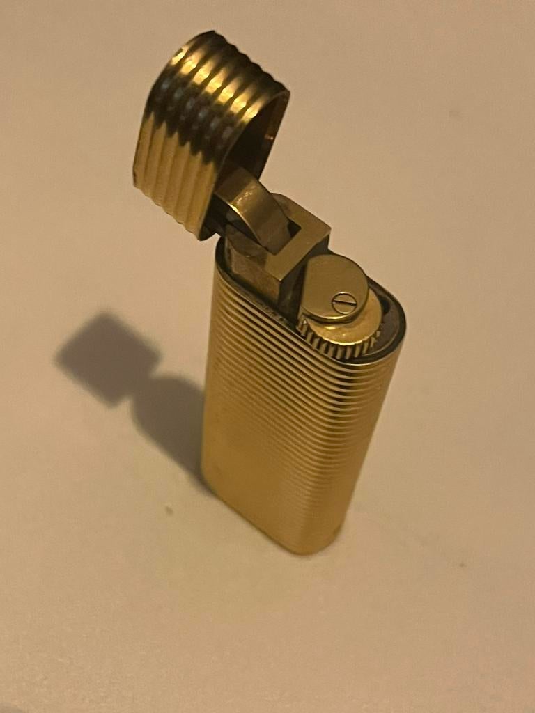 Cartier aansteker.   Vintage.   Goud plaquee d or, Ophalen of Verzenden