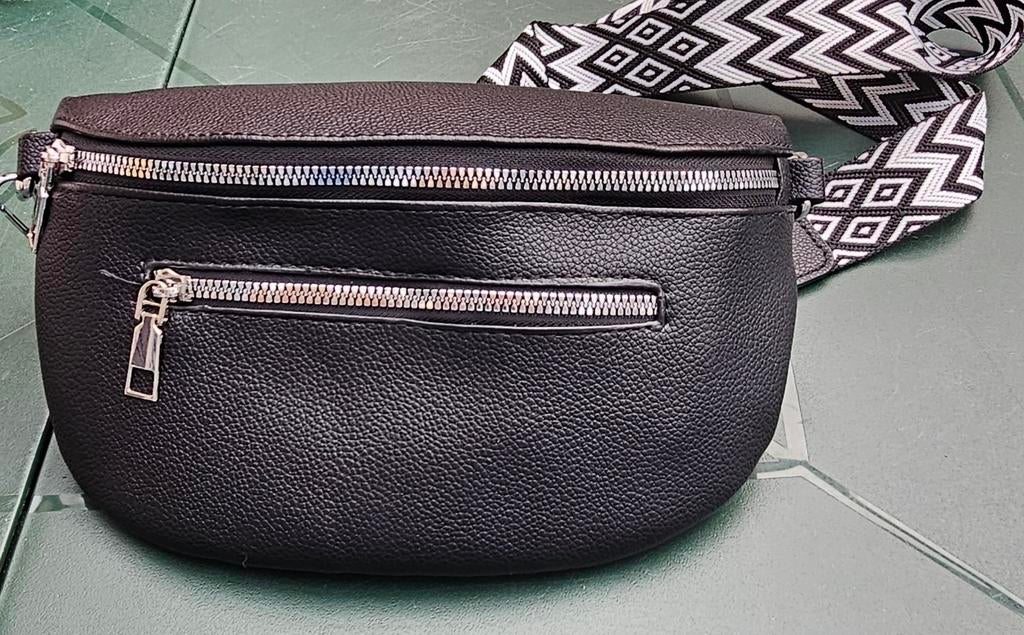 Handtas crossbody zwart + verstelbare riem met kors gucci, Ophalen of Verzenden, Nieuw, Zwart, Handtas