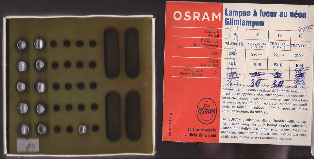 Lampes au néon Osram, Enlèvement ou Envoi, Neuf