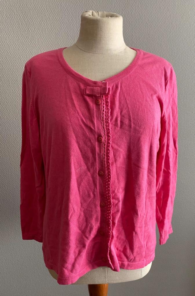 Roze gilet Anne Belin maat XL, Anne Belin, Taille 46/48 (XL) ou plus grande, Rose, Comme neuf
