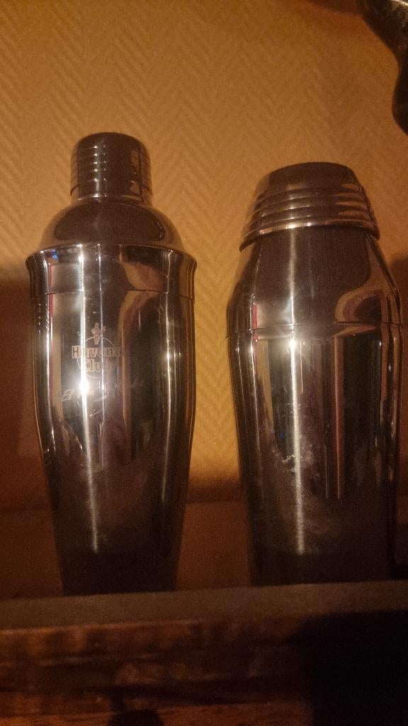 Te koop 2 shakers waarvan 1 Havana Club, Verzamelen, Ophalen of Verzenden