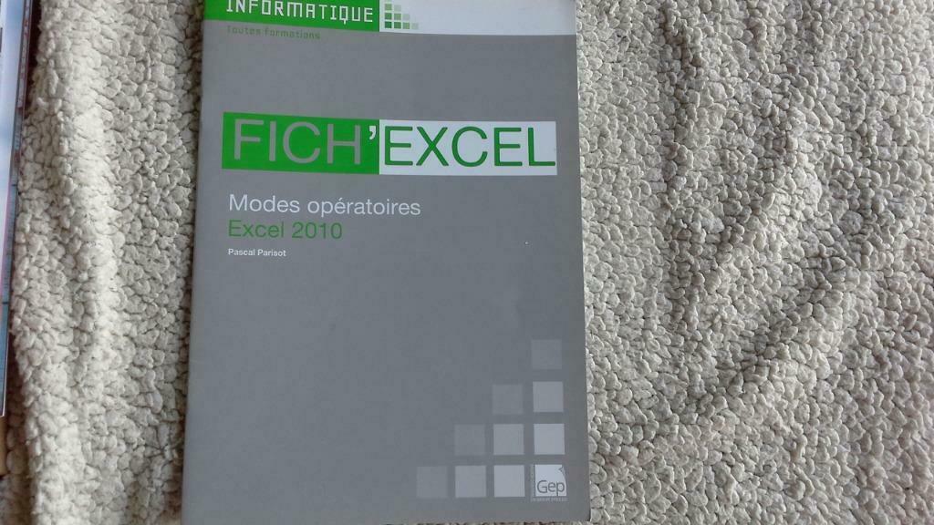 Fich'Excel, Boeken, Verzenden, Gelezen, ASO, Informatica en Computer