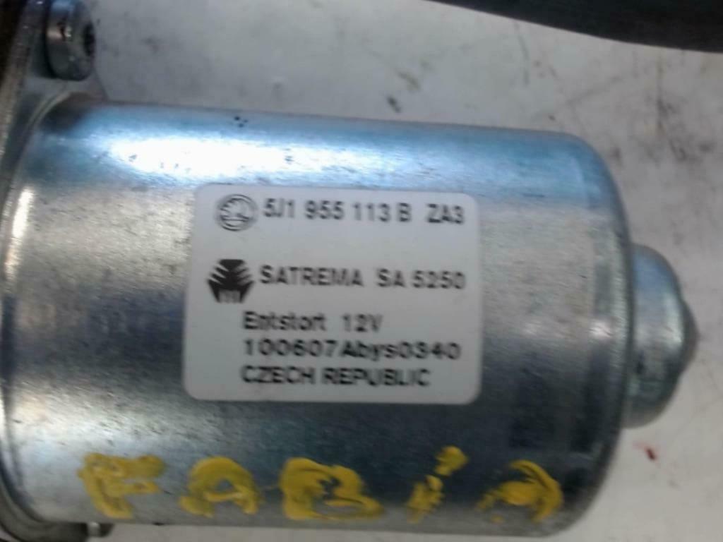 moteur essuie glace  avant  skoda fabia  2, Enlèvement ou Envoi, Utilisé, Skoda
