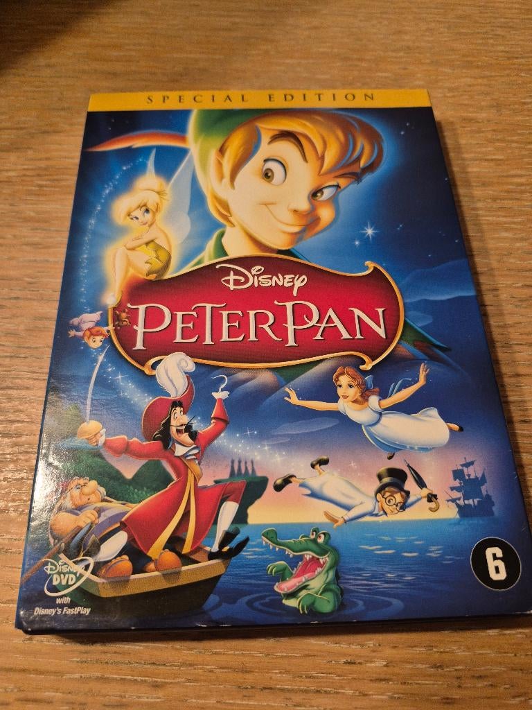 Dvd Peter Pan (Disney) nummer 14, Tekenfilm, Amerikaans, Ophalen of Verzenden, Zo goed als nieuw