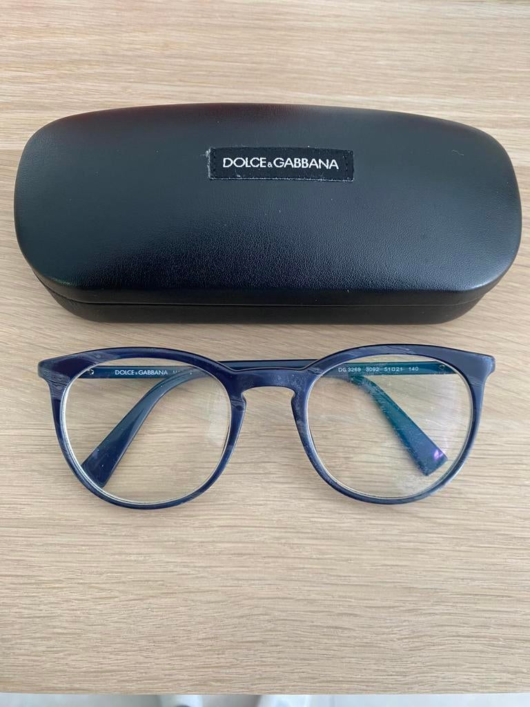 Dolce Gabbana montuur bril, Ophalen, Zo goed als nieuw, Bril