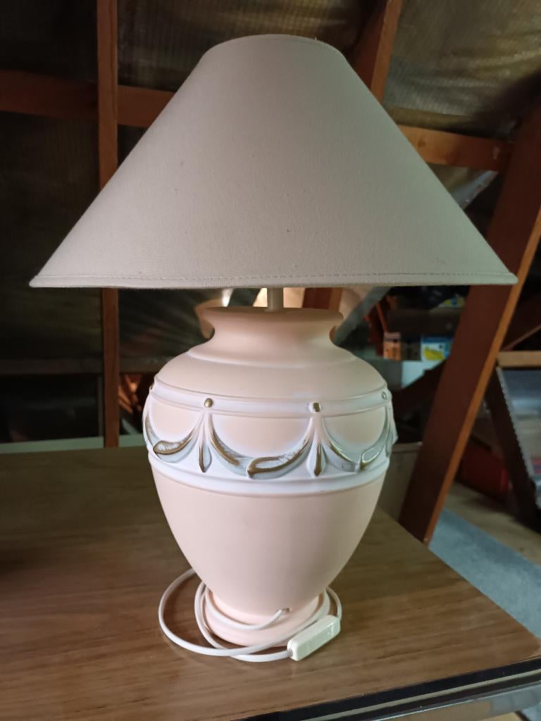 lampkap, Enlèvement, Comme neuf, Beige, Ovale