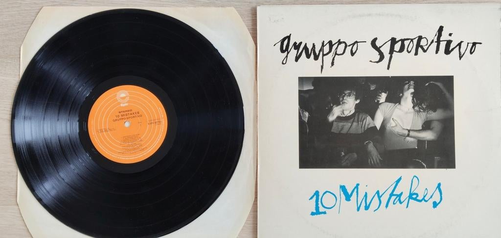 Lp Gruppo Sportivo - 10 mistakes / 1977, Ophalen, Zo goed als nieuw