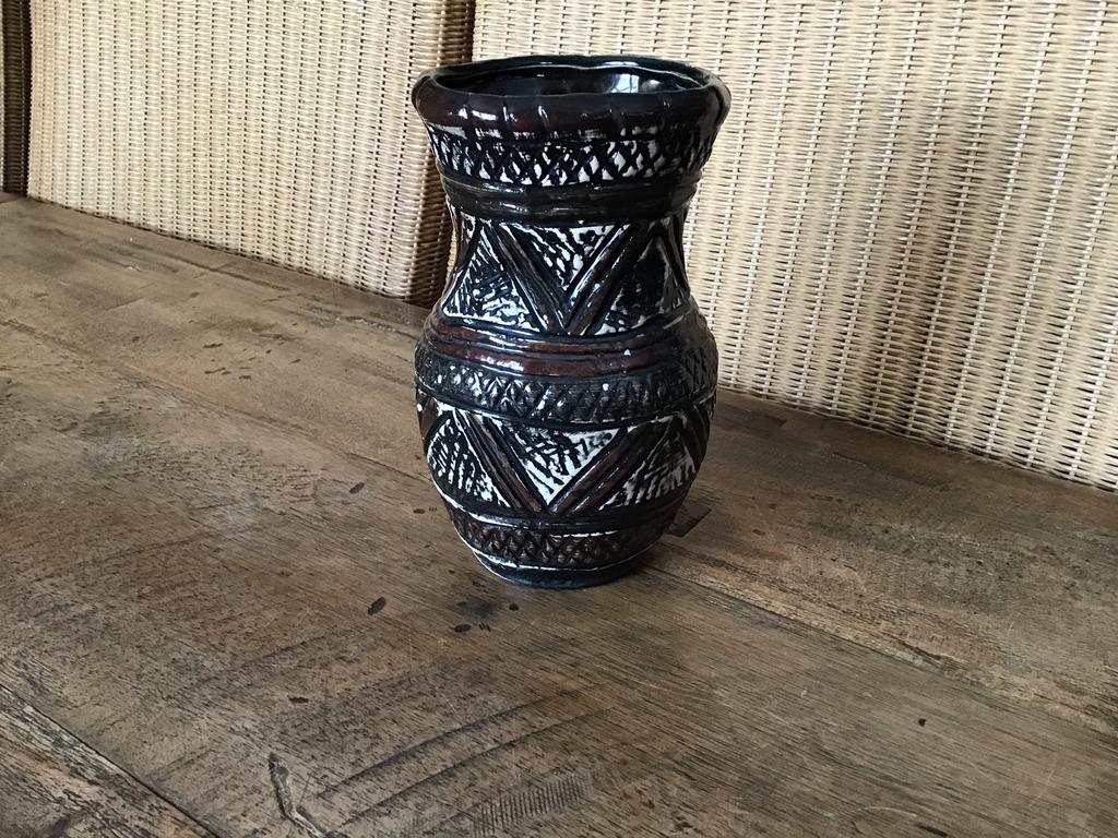 Vintage vaas West Germany Bay, Huis en Inrichting, Ophalen of Verzenden, Zo goed als nieuw