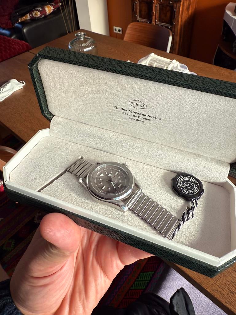 Montre Serica 6190, Ophalen of Verzenden, Zo goed als nieuw