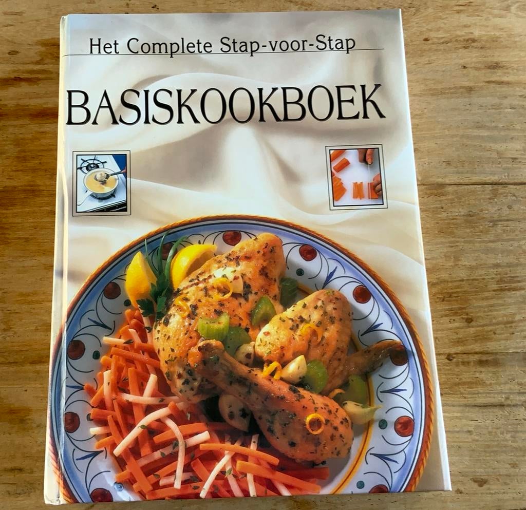 Het complete stap-voor-stap basiskooknoek, Ophalen of Verzenden, Zo goed als nieuw, Overige gebieden, Voorgerechten en Soepen