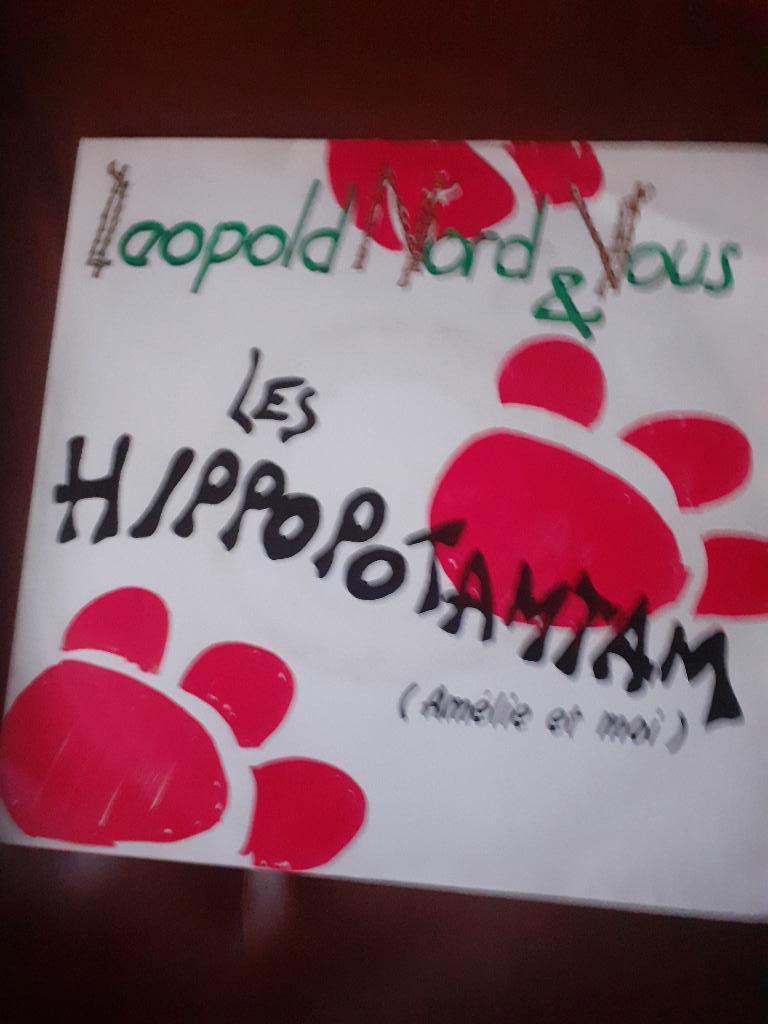 45T Leopold Nord & Vous : Hippopotamtam (Belpop), Ophalen of Verzenden