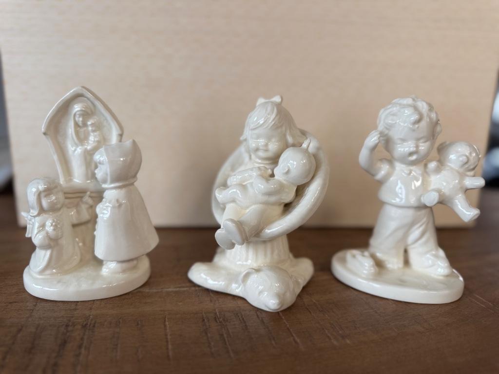 Set de 3 figurines Goebel, Antiquités & Art, Enlèvement ou Envoi