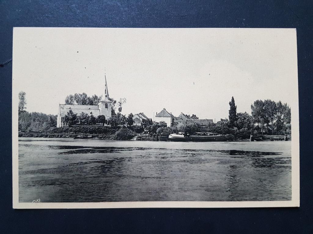 Postkaart Mariekerke - a/ Schelde Zicht van op de stroom, Enlèvement ou Envoi, 1940 à 1960, Non affranchie, Flandre Orientale