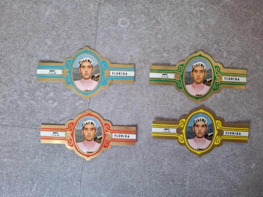 Sigarenbandjes Eddy Merckx "Florida", Verzamelen, Ophalen of Verzenden, Zo goed als nieuw, Overige typen