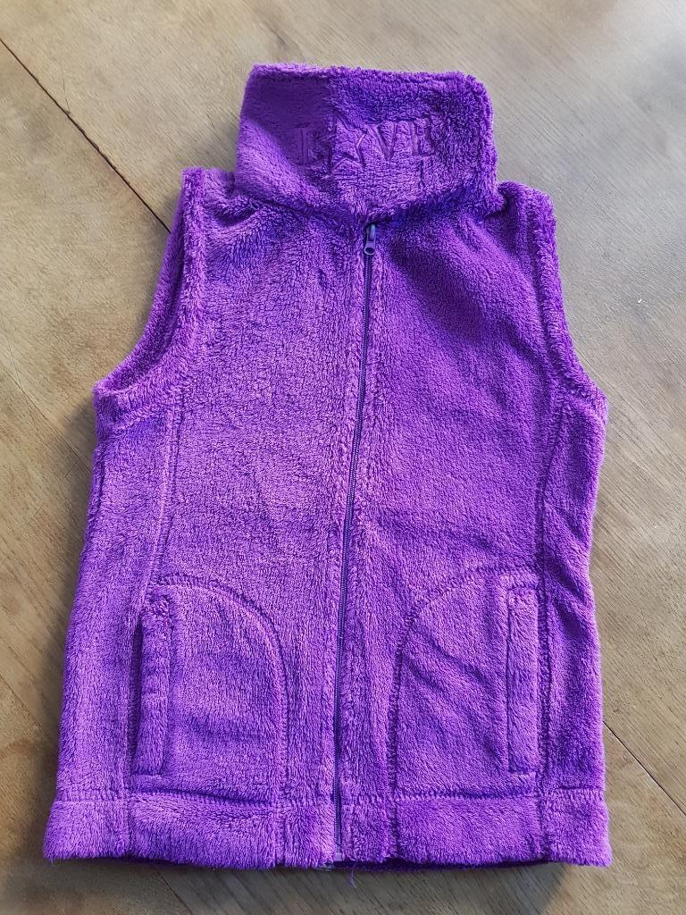 Polar sans manche mauve taille 116, Ophalen, Gebruikt, Palomino, Meisje