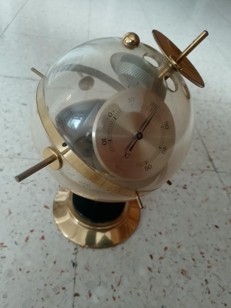 Station météorologique Sputnik des années 60, Enlèvement, Comme neuf, Baromètre