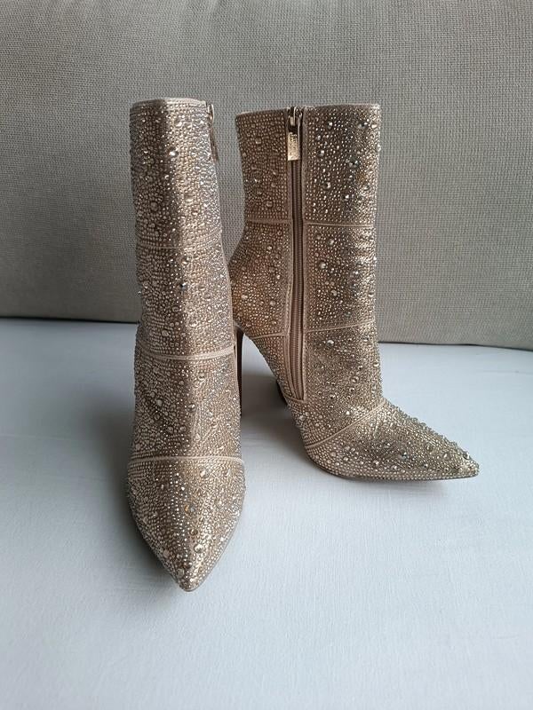 Bottines champagne Steve Madden, Neuf