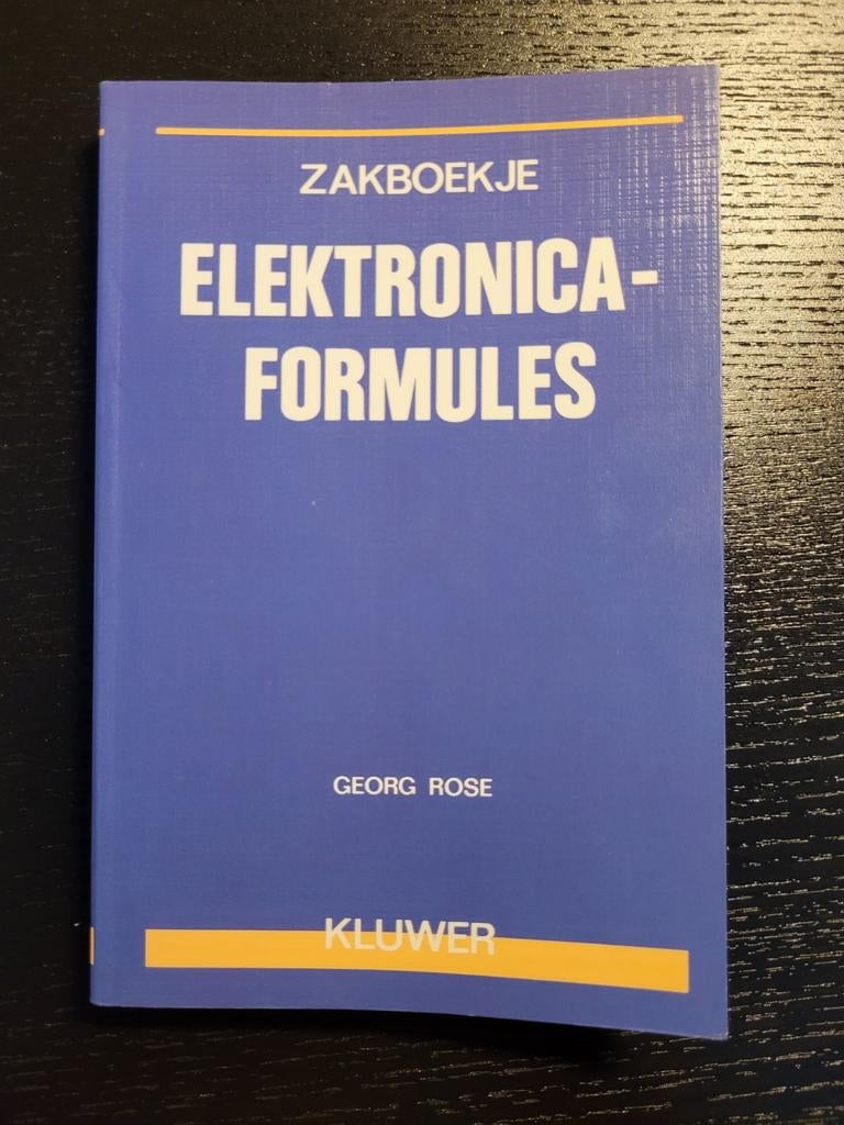 G. Rose - Elektronicaformules, Enlèvement ou Envoi, Comme neuf, G. Rose