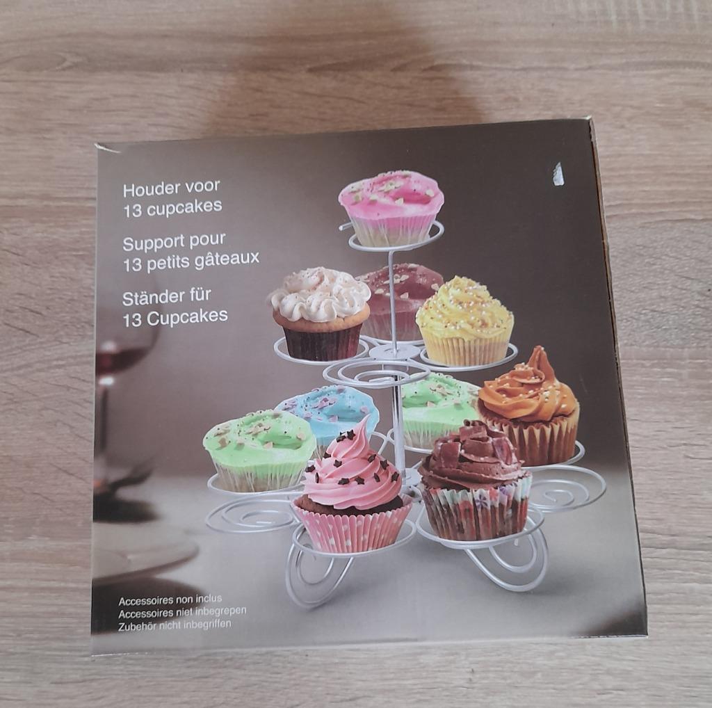 Houder voor 13 cupcakes NIEUW, Ophalen of Verzenden, Nieuw, Overige materialen, Schaal of Schalen