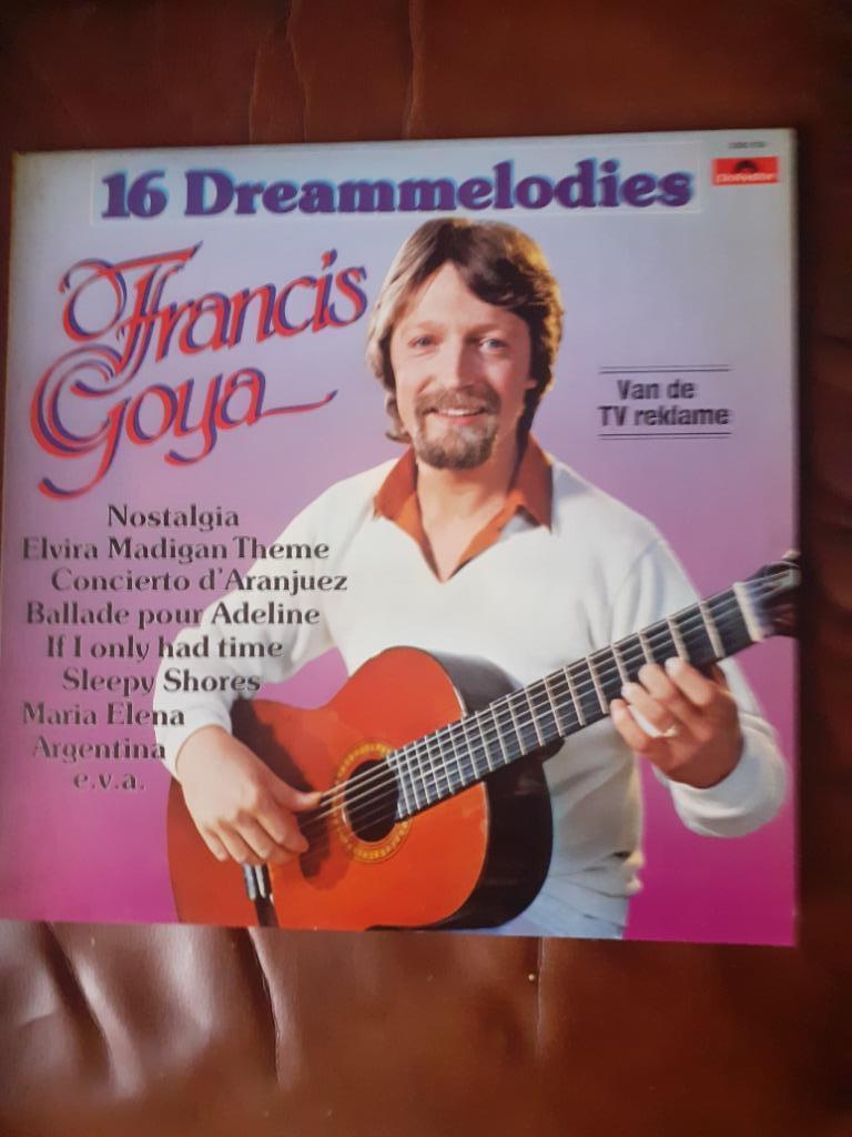 LP Francis Goya : 16 Droommelodies (Belpop), Cd's en Dvd's, Vinyl | Pop, Ophalen of Verzenden