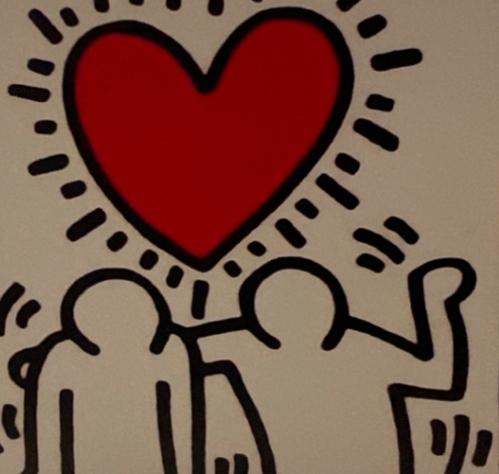 Keith Haring: afdruk op paneel. Eén exemplaar, Ophalen of Verzenden