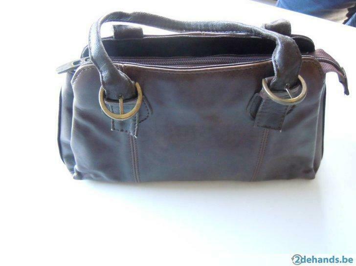 handtas bruin 30x17, Ophalen, Gebruikt, Bruin, Handtas
