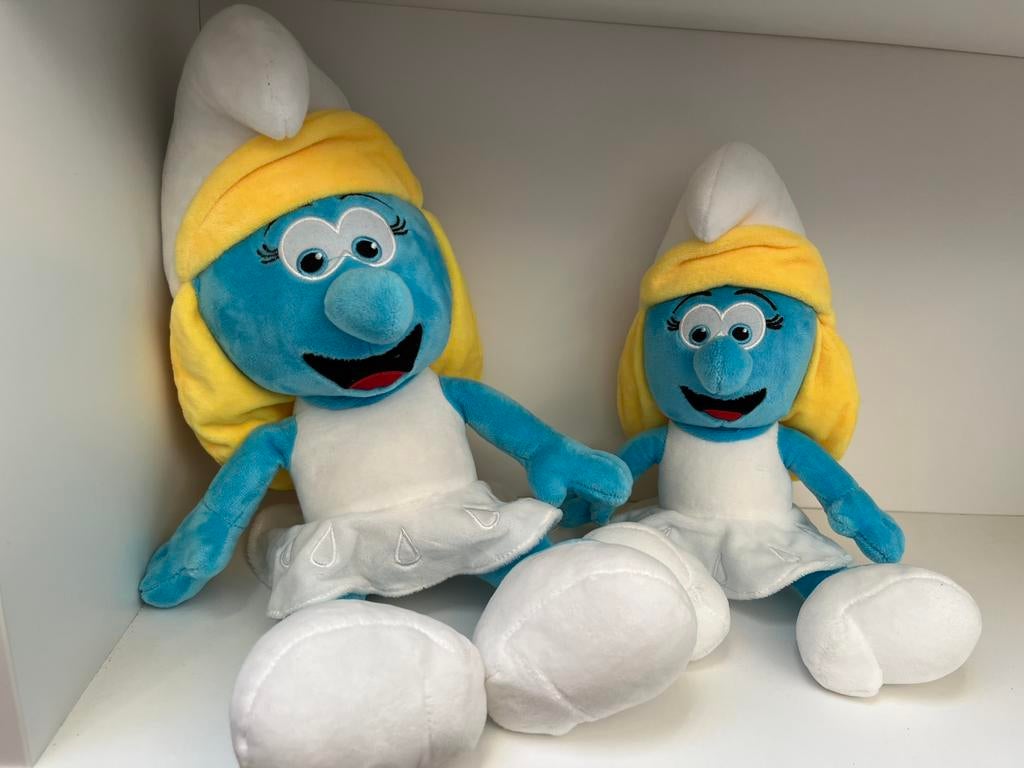 Knuffels smurfin, Collections, Schtroumpfs, Enlèvement, Comme neuf, Schtroumpfette