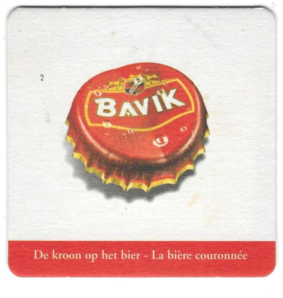 bierviltje 1st Bavik de kroon, Verzamelen, Biermerken, Verzenden