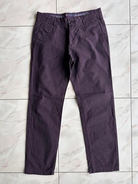 Broek Marc Bellini maat W31 (nr1833a), Kleding | Heren, Maat 48/50 (M), Paars, Zo goed als nieuw, Marc Bellini