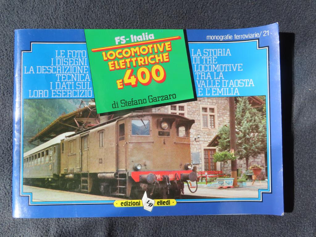 Elektrische locomotief treinen Treni FS Italia spoorweg, Ophalen of Verzenden, Zo goed als nieuw, Trein, Boek of Tijdschrift