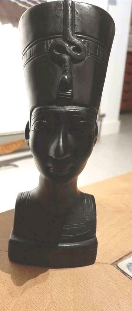 Egypte,Nefertiti  beeldje ,jaren 60 70, Antiek en Kunst, Ophalen of Verzenden