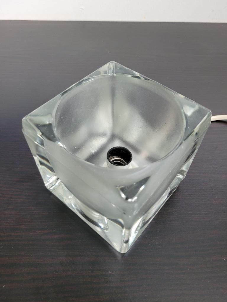 Vintage ijsbloklamp met peill & putzler design uit de jaren, Ophalen of Verzenden